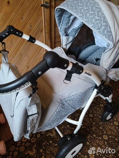 Коляска 2 в 1 Indigo с дугой в подарок