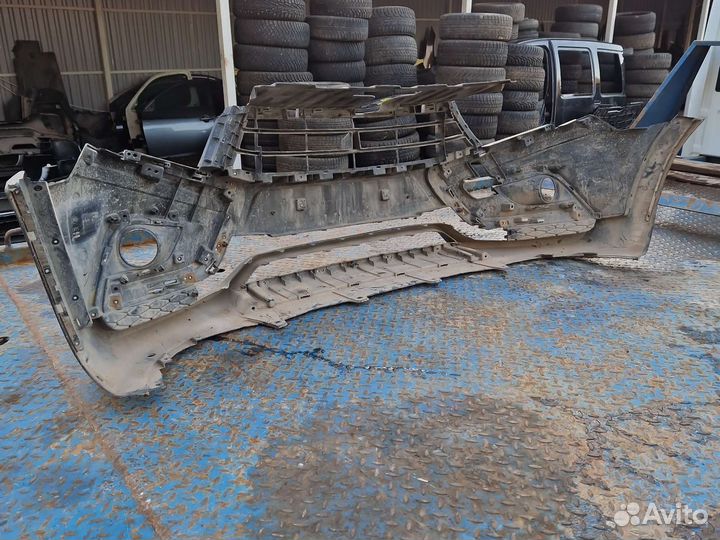 Передний бампер лада веста