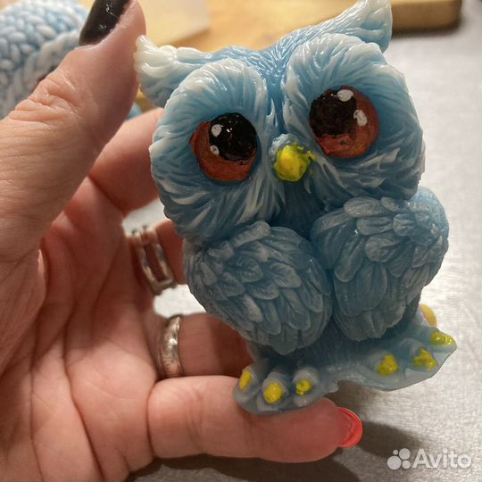 Мыло в виде совушек