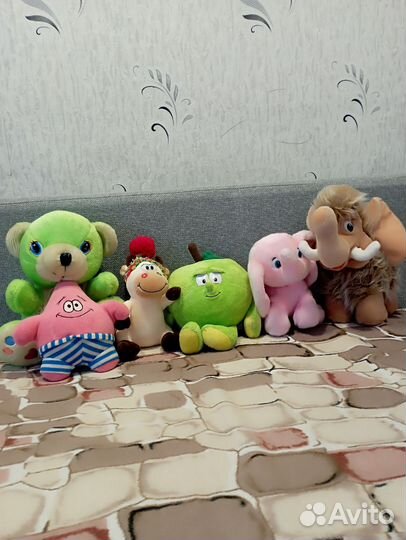 Мягкие игрушки пакетом