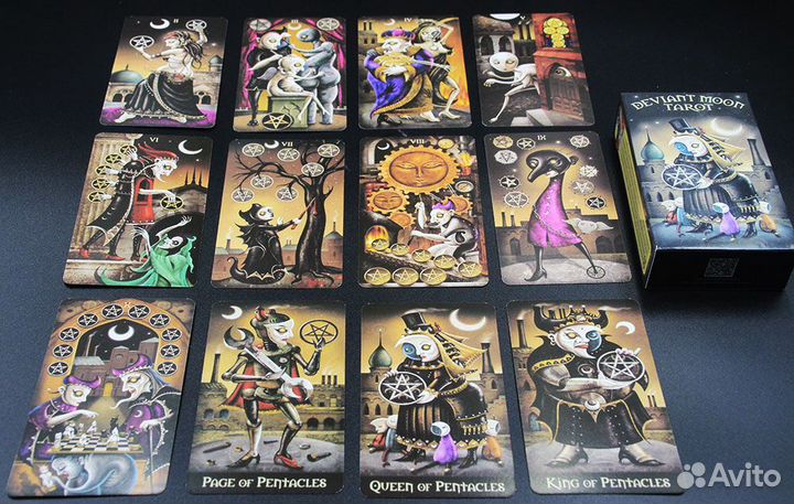 Таро золоченое и таро девиантной луны