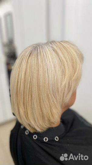 Кератиновое выплямление волос