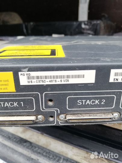 Коммутатор cisco C3750-48TS