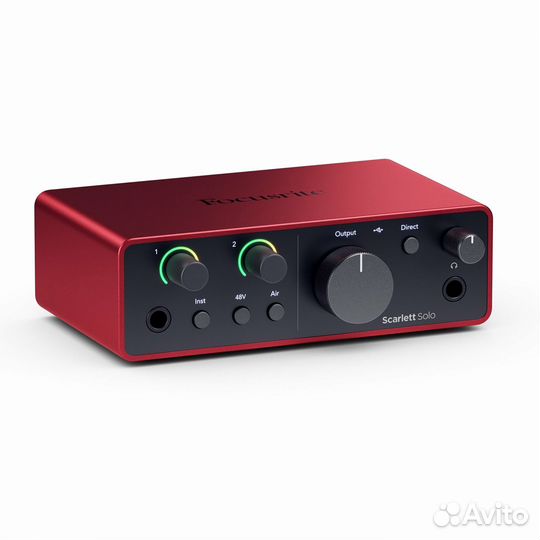 Звуковая карта Focusrite Scarlett Solo 4th Gen