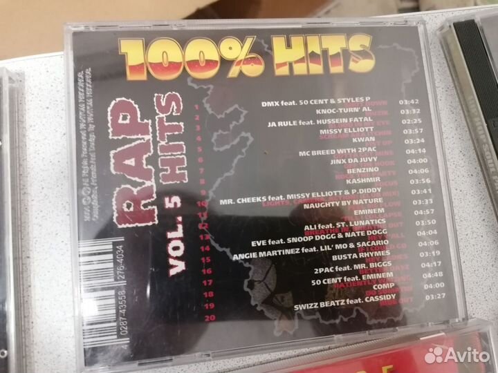 Hip-Hop, Rap, RnB CD (Rap Attack и др.)