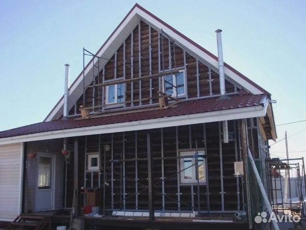 Фасадные работы, утепление домов, сайдинг