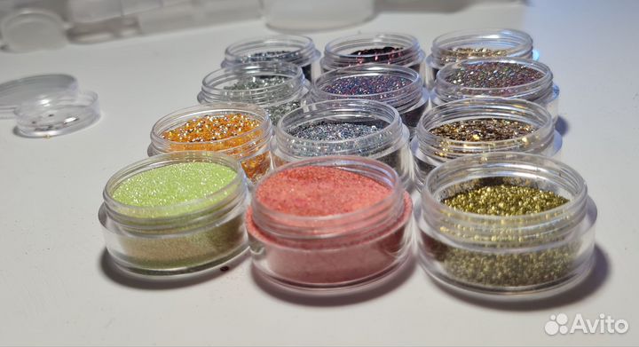 Блестки глиттеры для творчества и маникюра