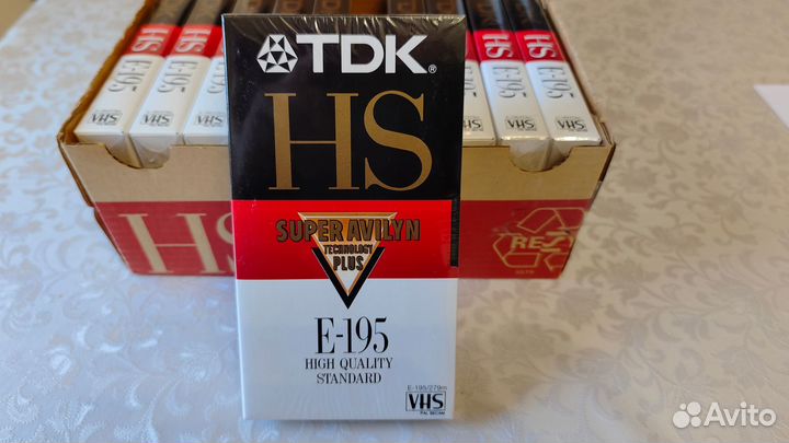 Видеокассеты TDK HS E-195 Super Avilyn Japan