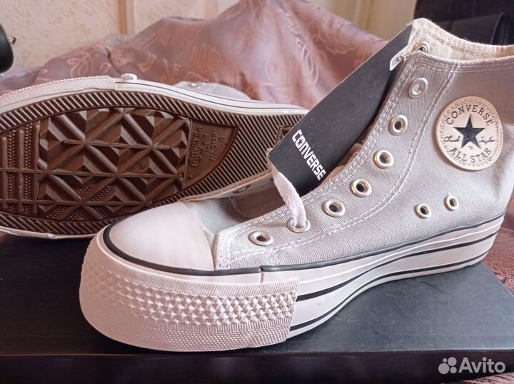 Кеды женские 38 converse высокие