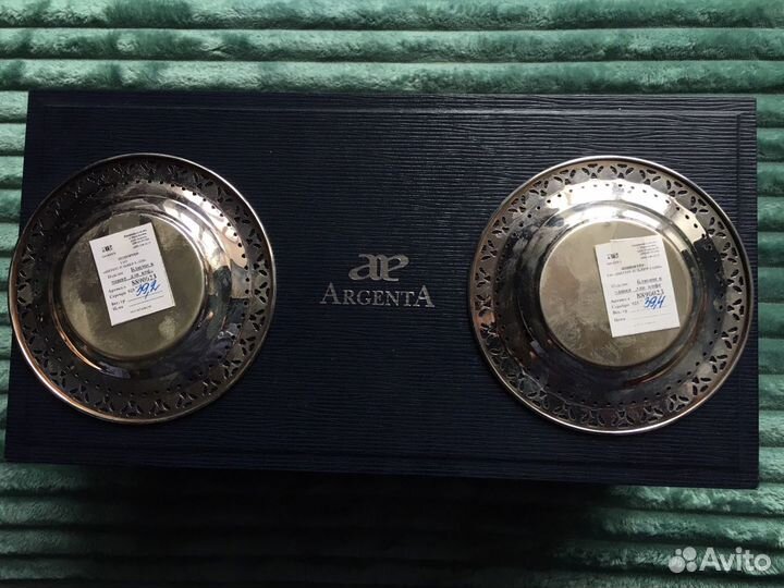 Кофейный набор из серебра