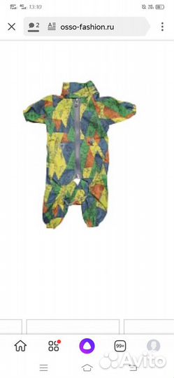 Комбинезон демисезонный (кобель)