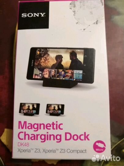 Магнитная зарядка Sony DK48
