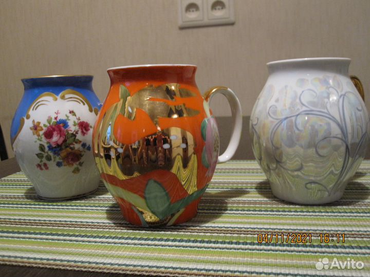 Молочники сливочники Дулево