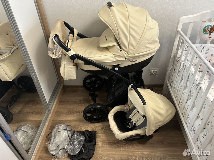 Коляска 2 в 1 люлька+автолюлька