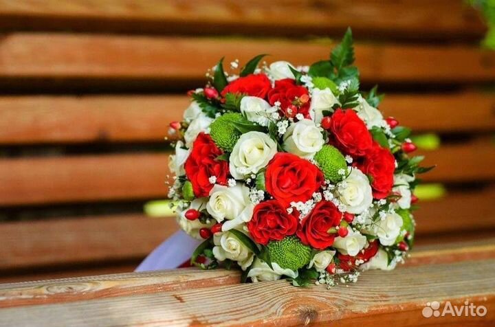 Цветы розы букет