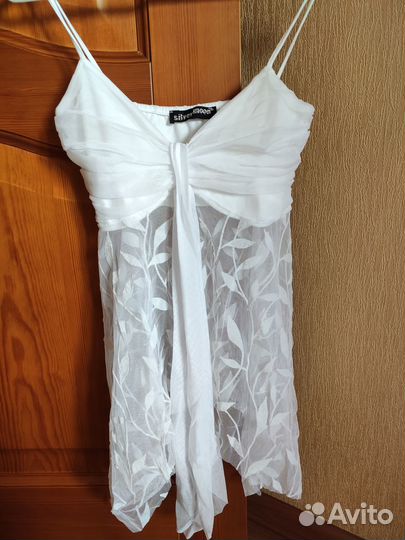 Топ белый р40 38 42