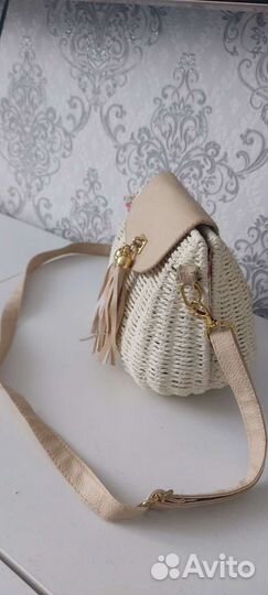 Сумка женская через плечо белая