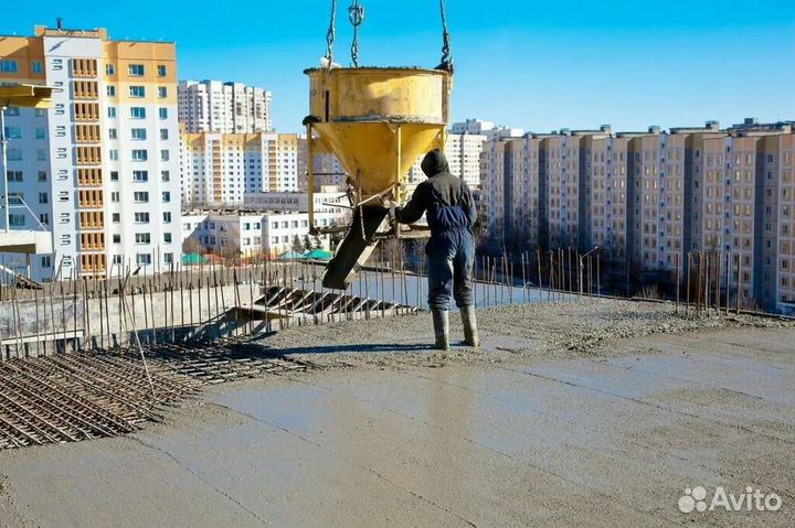 Доставка бетона миксером m200 m250