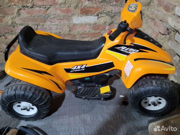 Детский квадроцикл электрический