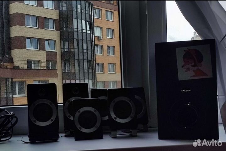Акустическая система 7.1 Creative sound Колонки