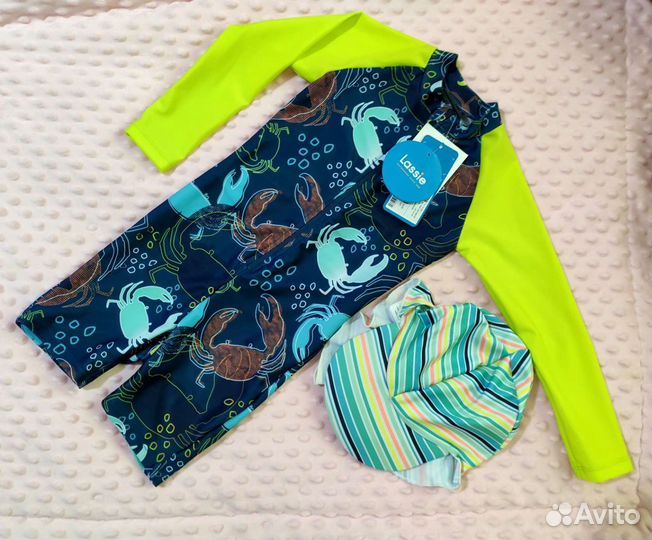 Новый плавательный костюм Lassie+ панама Lassiе