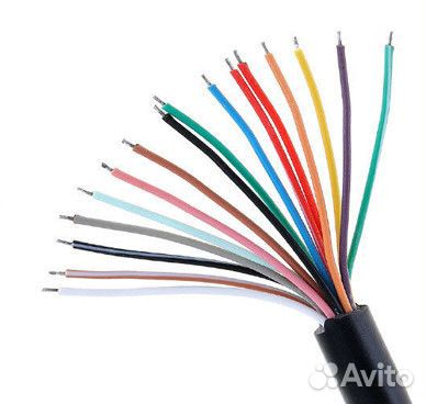 Кабель универсальный obdii под распайку мама 30 см