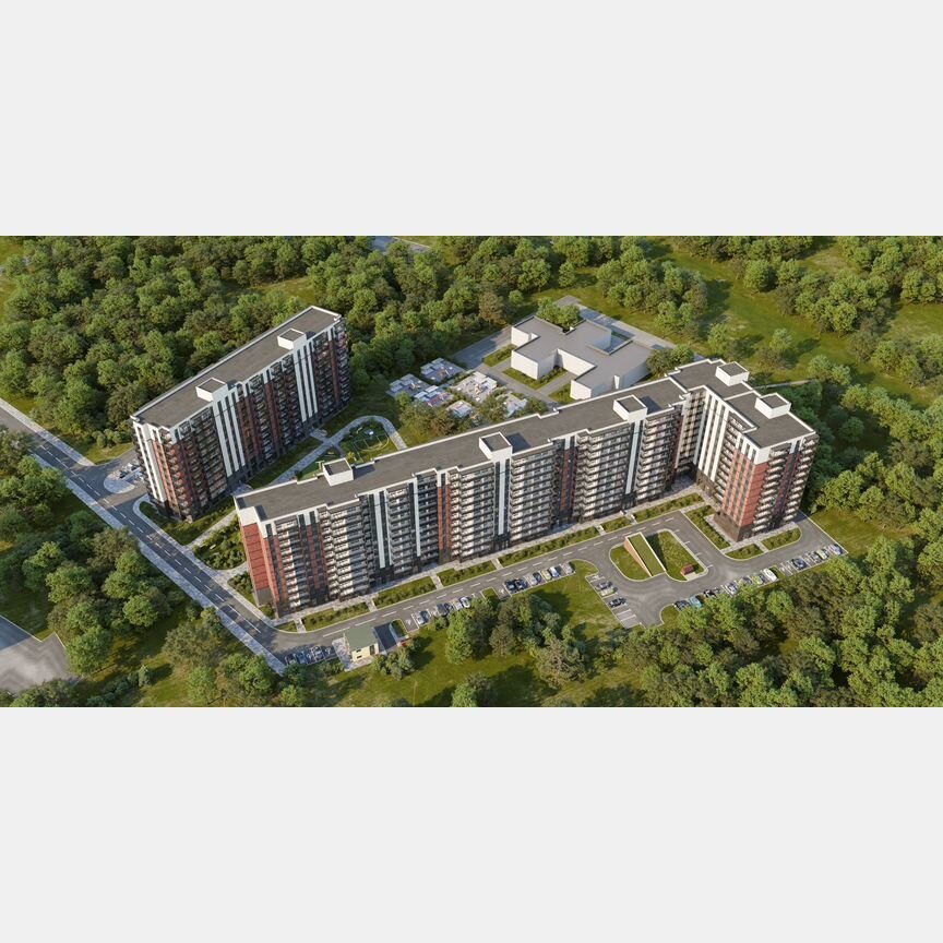 1-к. квартира, 41,7 м², 12/12 эт.