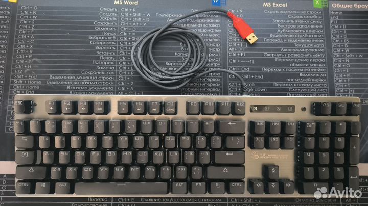 Игровая клавиатура A4Tech Bloody B760 Grey