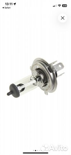 Пара ламп галогеновых Osrsm Bilux H4