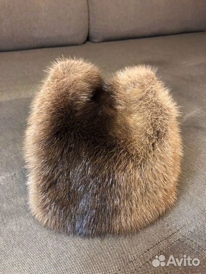 Шапка норковая новая женская