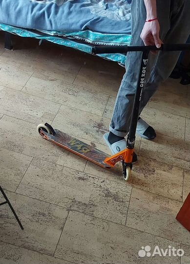 Трюковой самокат fox pro RAW б/у