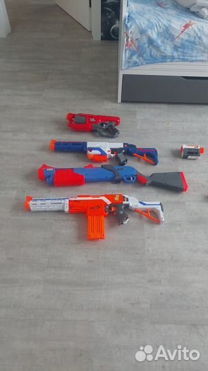Бластер nerf и патроны
