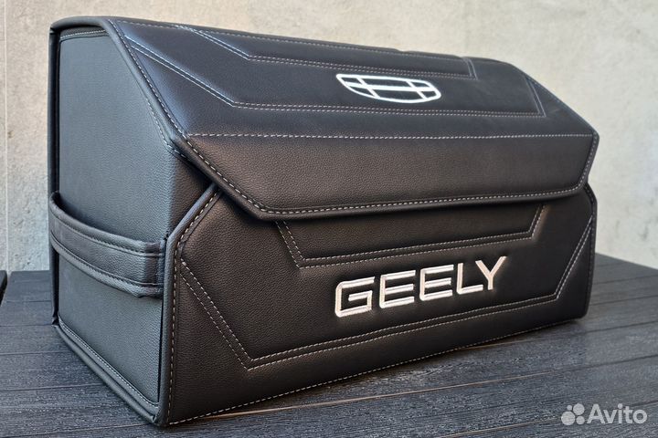 Органайзер в багажник Geely черный 50см
