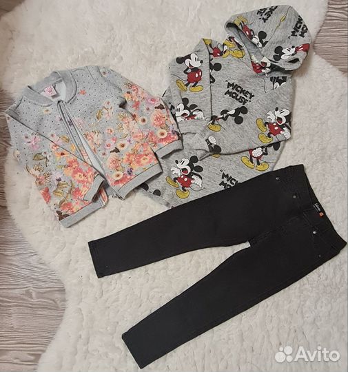 Пакет вещей на девочку, р.104