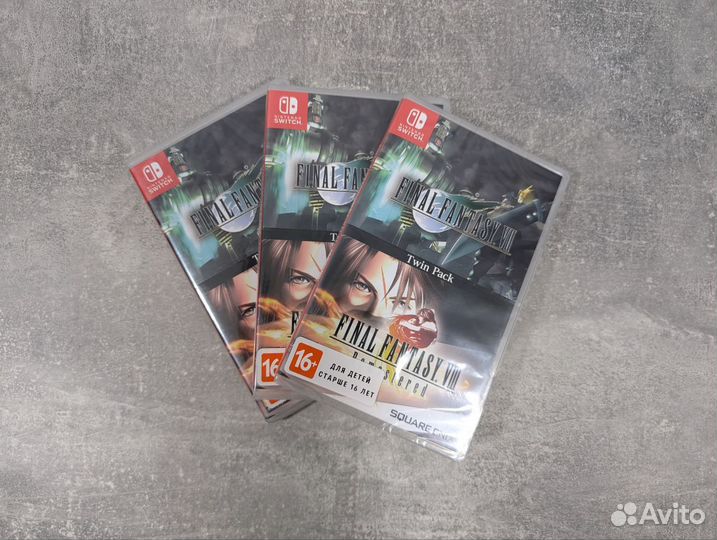 Игра Final Fantasy 7 & 8 Twin Pack для Nintendo Sw