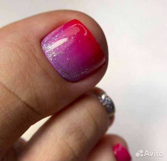 Педикюр с покрытием гель-лак