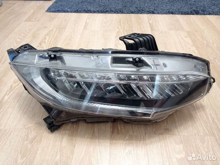 Led фара civic 10 правая USA