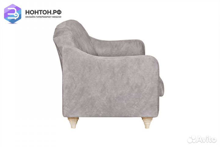 Диван книжка Сапфир серый