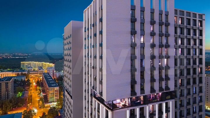 Апартаменты-студия, 26,6 м², 13/34 эт.