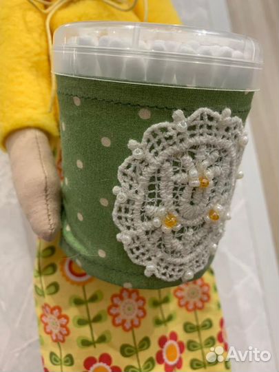 Куклы Тильда для ватных дисков и палочек