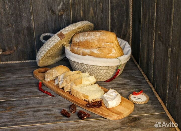 Новая хлебница из джута handmade IKEA