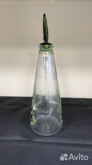 Графин под масло стеклянный оливки