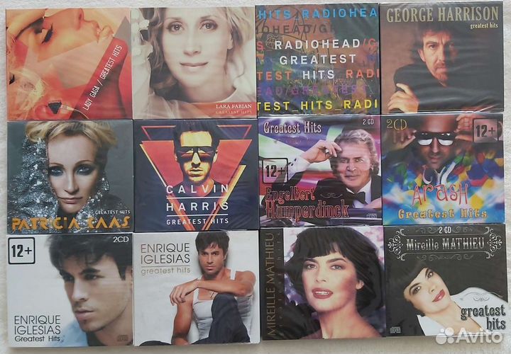 Музыкальные CD диски зарубежные исполнители