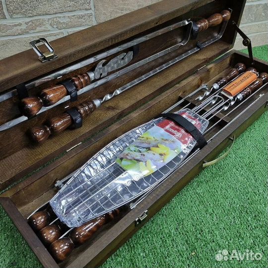 Шашлычный набор в кейсе № 12