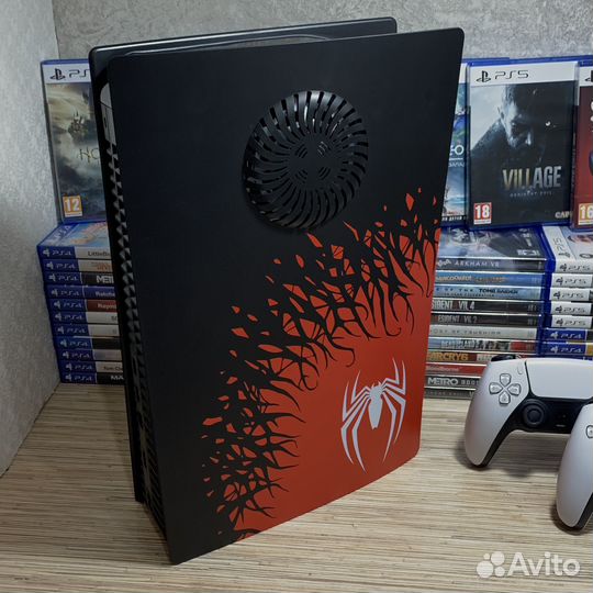 PlayStation 5 Limited Edition Человек Паук + 40Игр