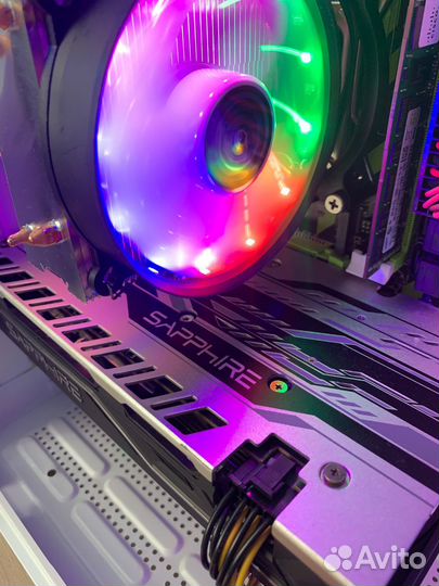 Игровой компьютер белый