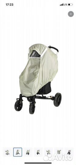 Дождевик на коляску