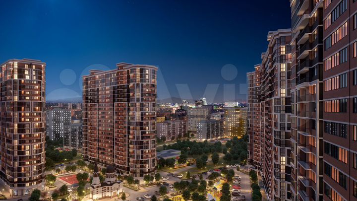 Квартира-студия, 25,1 м², 2/24 эт.