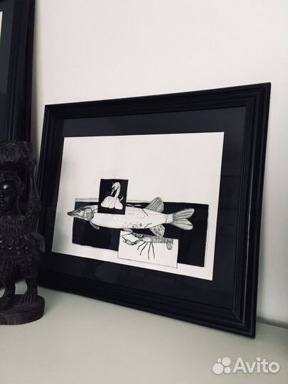 Картина.Рисунок в рамке