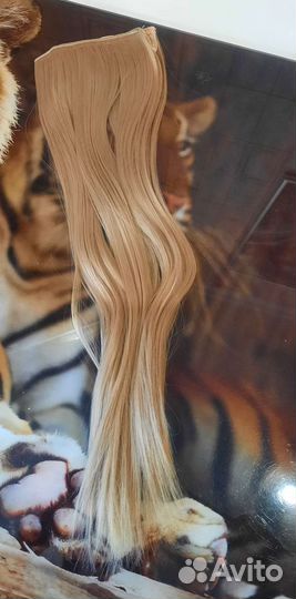 Хвост шиньон накладной